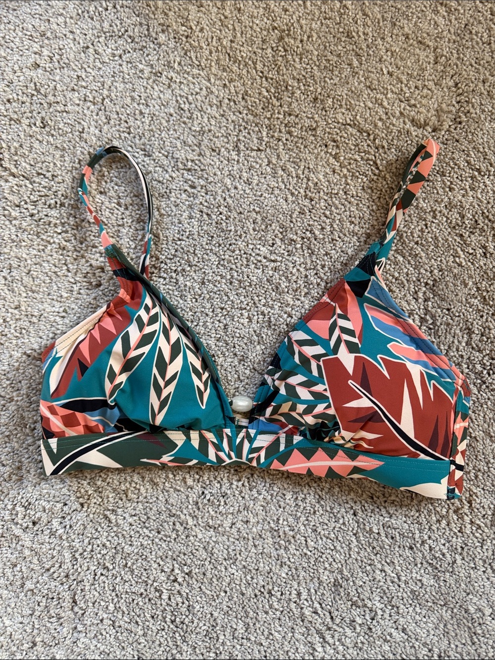 Women's Triangle Swim Top from Lascana